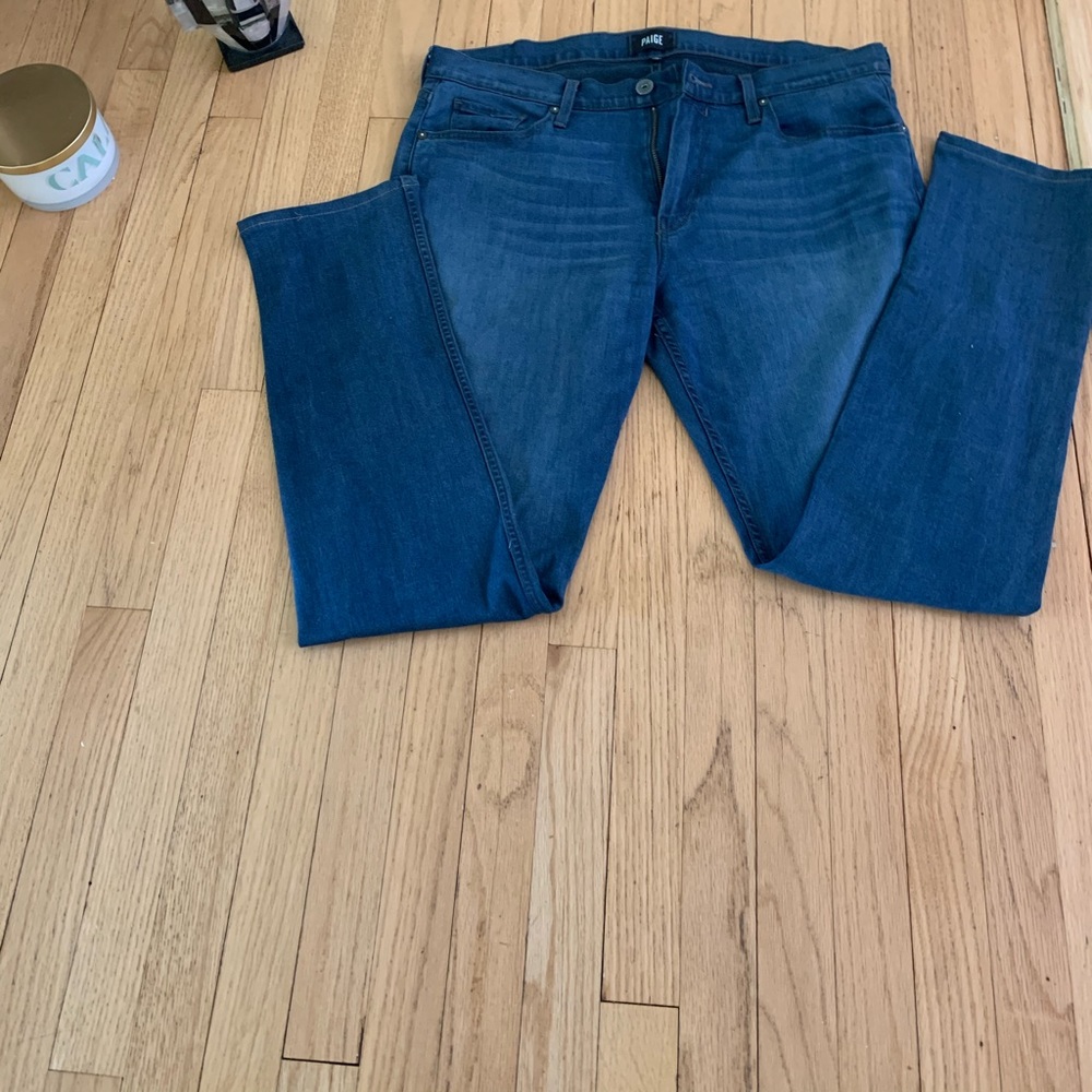 Page blue jean